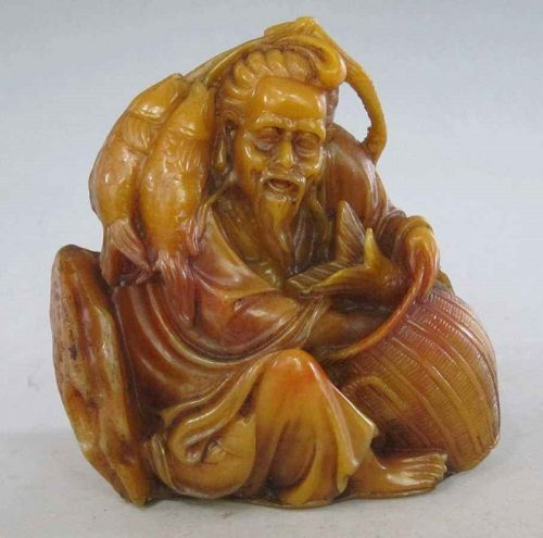 寿山石雕作品的价值有多少-孔夫子古玩网
