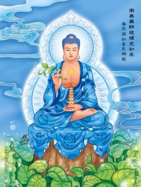 药师佛：治愈身心的佛教菩萨简介-孔夫子古玩网