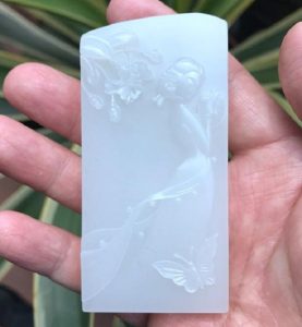 玻璃制品冒充白玉的鉴别方法-孔夫子古玩网